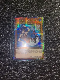 Yugioh Mermail Abysslinde RA04-EN011 Quarter Century Secret Rare 1st Edition NM - Image 1