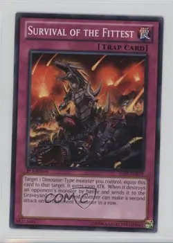 Survival of the Fittest 1st Ed. YuGiOh Shadow Specters #SHSP-EN079 0b3 - Image 1