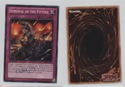 Survival of the Fittest 1st Ed. YuGiOh Shadow Specters #SHSP-EN079 0b3 - Image 3