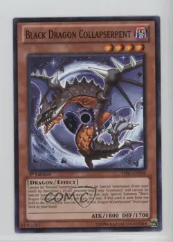 Black Dragon Collapserpent 1st Ed. YuGiOh Shadow Specters #SHSP-EN096 00q0 - Image 1