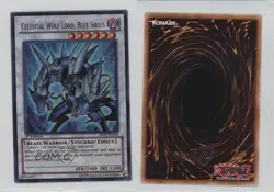Celestial Wold Lord Blue Sirius 1st Ed. YuGiOh Shadow Specters #SHSP-EN090 0b5 - Image 3