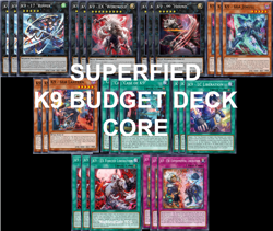 SUPERFIED K9 Budget Deck Core *27* Card Yugioh Justice Hunters Preorder - Image 1