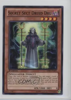 Secret Sect Druid Dru 1st Ed. YuGiOh Shadow Specters #SHSP-EN009 q2l - Image 1