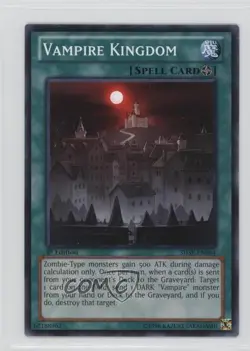 Vampire Kingdom 1st Ed. YuGiOh Shadow Specters #SHSP-EN064 0b3 - Image 1