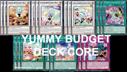 Yummy Budget Deck Core *21* Card Yugioh Justice Hunters Preorder 8/01/2025 - Image 1