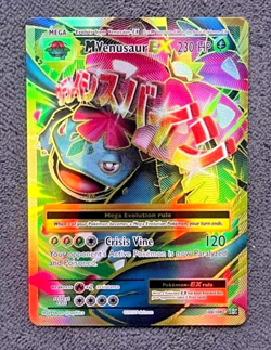 M Venusaur EX 100/108 Full Art Ultra Rare 2016 XY Evolutions Pokemon TCG Card NM - Image 1