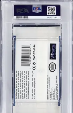 Pokemon Demo Game For 2 Players Sealed Plastic Pack Psa Trading Card NM 7 (1998) - Image 2