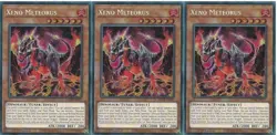 3X MP24-EN137 Xeno Meteorus - Prismatic Secret Rare Card 1st Edition - Image 1