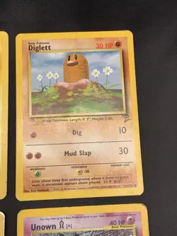 Pokemon Vintage Card Lot Rare Holos Included - DAMAGED CONDITION - Image 4