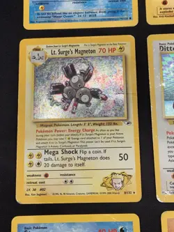 Pokemon Vintage Card Lot Rare Holos Included - DAMAGED CONDITION - Image 5