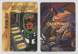1997 Marvel Overpower Collectible Card Game - Classic Set Psycho-Man Hate 0c41 - Image 3