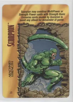 1997 Marvel Overpower Collectible Card Game - Classic Set Scorpion #JS 0c41 - Image 1
