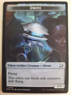 Drone #0003/Lander Token #0005 Edge of Eternities MTG Magic NM - Image 1