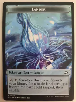 Drone #0003/Lander Token #0005 Edge of Eternities MTG Magic NM - Image 2