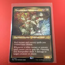 Firesong and Sunspeaker NM* SHOWCASE March Of The Machines MTG - Image 1