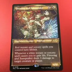 Firesong and Sunspeaker NM* SHOWCASE March Of The Machines MTG - Image 2