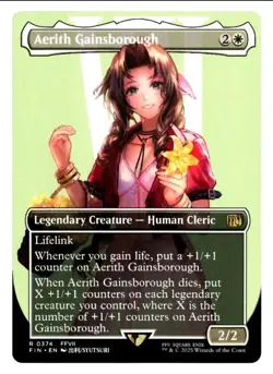 MTG | Aerith Gainsborough #0374 | Final Fantasy | NM | EN - Image 1