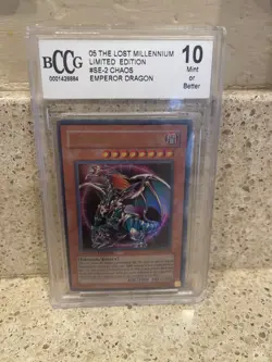 Chaos Emperor Dragon yugioh cards bccg 10 - Image 1