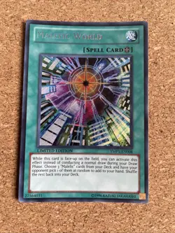 3 x YMP1-EN008 Malefic World - Secret Rare Limited Edition VLP YuGiOh Playset - Image 2