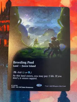 MTG Edge of Eternities Breeding Pool Borderless - Image 1