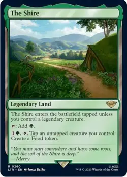 MTG English The Shire NM Foil - Image 1