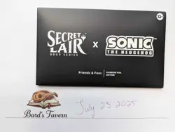 Secret Lair x Sonic: Friends & Foes Rainbow Foil Edition SEALED!! MTG In Hand - Image 1