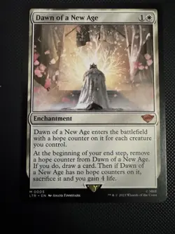 Mtg. Dawn of a New Age. Lord of the Rings. Pack Fresh NM - Image 1