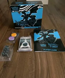 Pokemon TCG Black Bolt Elite Trainer Box Set - EMPTY Box & Accessories ONLY - Image 1