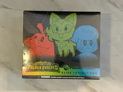 Pokemon Center Scarlet & Violet Paldea Evolved Elite Trainer Box ETB -New Sealed - Image 1