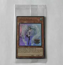 Yugioh! WCQ Price Card | Effect Veiler | Ultra Rare - Konami Item - Image 1