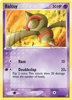 Baltoy (#59/110) - Reverse Holofoil EX - Holon Phantoms NM Pokemon - Image 1