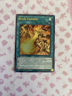 Blaze Cannon LED7-EN005 Ultra Rare 1st Edition NM Yugioh - Image 1