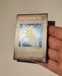 Yugioh Perfectly Ultimate Great Moth TSC-001 Prismatic Secret Rare Promo NM - Image 2