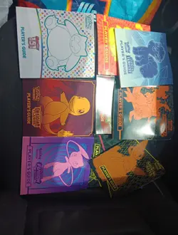 Pokemon Trading Card Game Lot Of 9 Players Guides - Image 1
