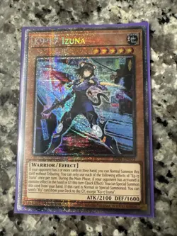 Yugioh! K9-17 Izuna *STARLIGHT* Justice Hunters JUSH-EN031 In Hand - Image 1