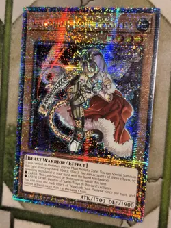 YuGiOh VANQUISH SOUL PANTERA Quarter Century Secret Rare RA04-EN044 - Image 1