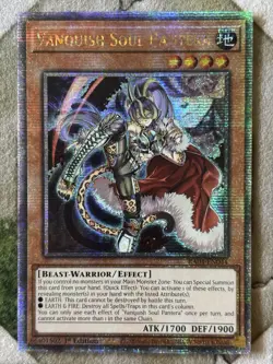 YuGiOh VANQUISH SOUL PANTERA Quarter Century Secret Rare RA04-EN044 - Image 2