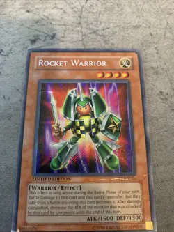 Yugioh Rocket Warrior CT2-EN005 Limited Edition - Image 1