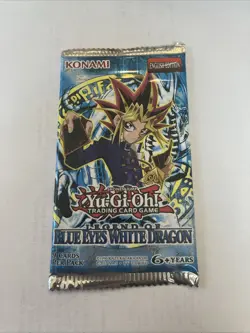 Konami YuGiOh Legend of Blue Eyes White Dragon Booster Pack 728192490040 - Image 1