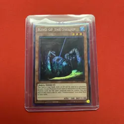 YuGiOh King of the Swamp JUSH-EN046 Collector's Rare 1st Edition NM - Image 1