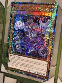 YuGiOh VANQUISH SOUL DR. MAD LOVE Quarter Century Secret Rare RA04-EN045 - Image 1