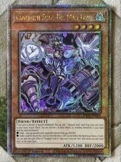 YuGiOh VANQUISH SOUL DR. MAD LOVE Quarter Century Secret Rare RA04-EN045 - Image 2