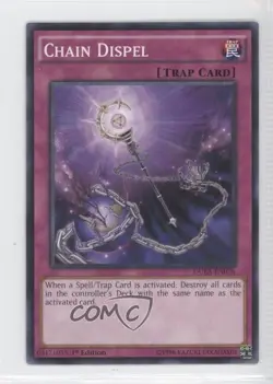 Chain Dispel 1st Ed. YuGiOh Duelist Alliance #DUEA-EN076 0a2 - Image 1