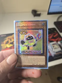 Yugioh Lollipo☆Yummy JUSH-EN018 Starlight Rare 1st Edition NM - Image 1