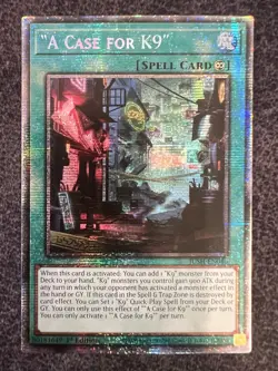 Yugioh A Case for K9 JUSH-EN040 Starlight Rare 1st Edition NM - Image 1