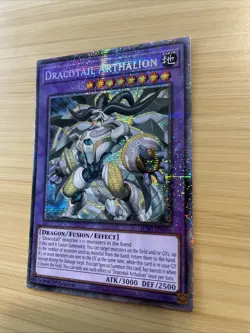 Yugioh Dracotail Arthalion JUSH-EN006 Starlight Rare 1st Edition NM - Image 3