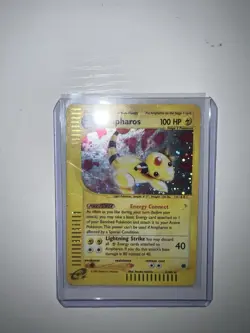 Pokemon Ampharos Expedition 2/165 Holo Rare Card - Image 3