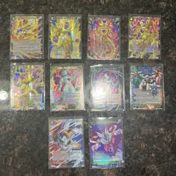 Frieza Foil Lot of 10 Dragon Ball Super Card Game | LP/NM - Image 1