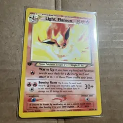 Pokemon Card - Light Flareon Neo Destiny 1st Edition 46/105 Non Holo - Image 2
