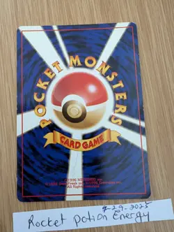 Potion Energy 82/82 Team Rocket set Japanese Uncommon Pokemon Card - Image 2